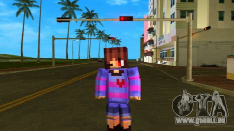 Steve Body Frisk Undertale für GTA Vice City