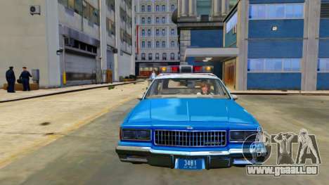 Chevrolet Caprice Brougham 1986 SW NYPD pour GTA 4