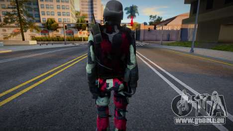 Urban (Red Camo) de Counter-Strike Source pour GTA San Andreas