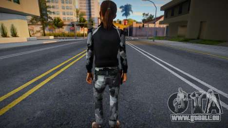 Zoe (Camo Army) aus Left 4 Dead für GTA San Andreas