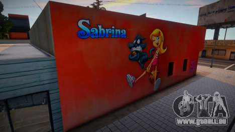 Sabrina and Salem Wall v1 für GTA San Andreas