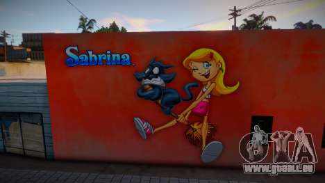 Sabrina and Salem Wall v1 für GTA San Andreas
