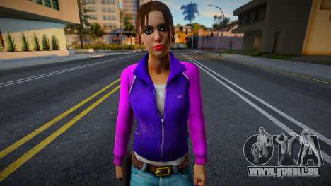 Zoe (18 ans) de Left 4 Dead pour GTA San Andreas