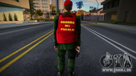 Soldat brésilien de la Guardia del Pueblo V2 pour GTA San Andreas