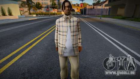 Fam 2 With Burberry Shirt für GTA San Andreas