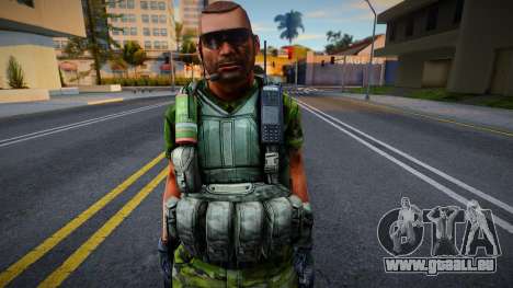 Soldat de NSAR V4 pour GTA San Andreas