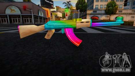 AK-47 Multicolor für GTA San Andreas