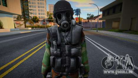 SAS (Special Green Forces) de Counter-Strike Sou pour GTA San Andreas