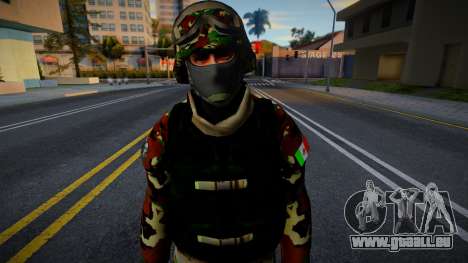 Soldado Camuflage Urbano pour GTA San Andreas