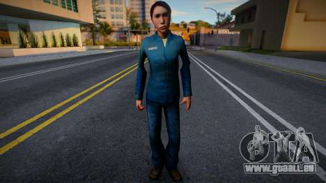 FeMale Citizen from Half-Life 2 v1 für GTA San Andreas