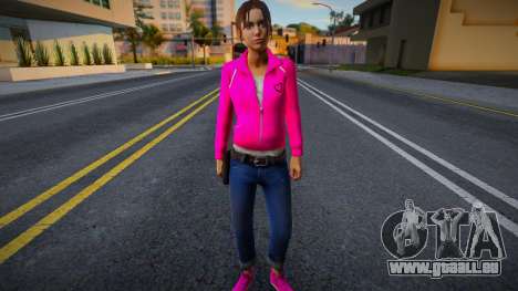 Zoe (Pink V2) aus Left 4 Dead für GTA San Andreas