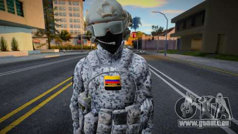 Soldat colombien de l’ACOEA pour GTA San Andreas