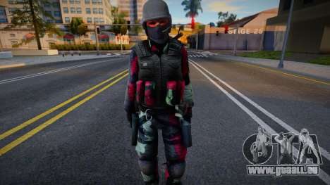 Urban (Red Camo) von Counter-Strike Source für GTA San Andreas
