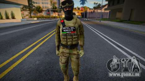 Mercenaire du Cartel del Noreste pour GTA San Andreas