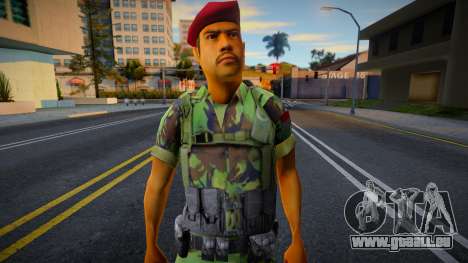 Indonesischer Soldat der Spezialeinheiten für GTA San Andreas