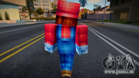 Steve Body Mario pour GTA San Andreas