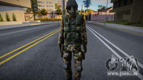 SAS (New Camo) de Counter-Strike Source pour GTA San Andreas