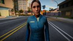 FeMale Citizen from Half-Life 2 v2 pour GTA San Andreas