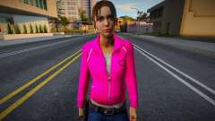 Zoe (Pink V2) de Left 4 Dead pour GTA San Andreas