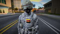 Kolumbianischer Soldat von ACOEA für GTA San Andreas