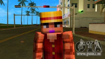 Steve Body Monki Dluffi pour GTA Vice City