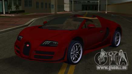 Bugatti Veyron Grand Sport Vitesse 1 pour GTA Vice City
