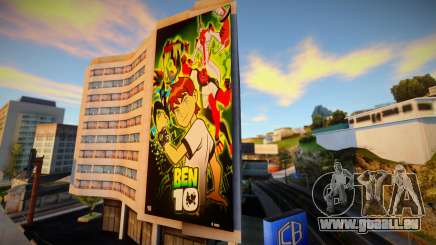 Ben 10 Billboard v2 für GTA San Andreas