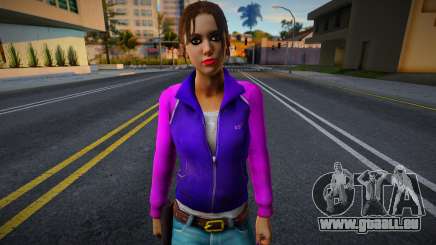 Zoe (18 ans) de Left 4 Dead pour GTA San Andreas