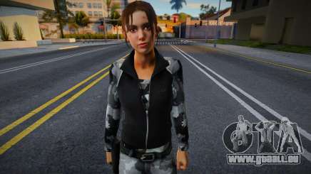 Zoe (Camo Army) de Left 4 Dead pour GTA San Andreas