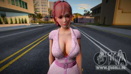 DOAX3S Honoka - Clinic Dress Dior für GTA San Andreas