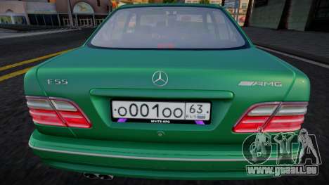 Mercedes-Benz E 55 AMG (White RPG) für GTA San Andreas