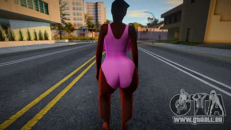 Thicc Female Mod - Swimming Outfit pour GTA San Andreas
