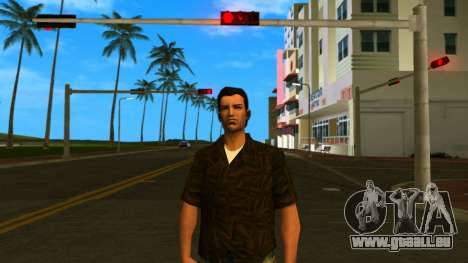 Tommy en chemise marron pour GTA Vice City