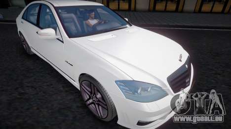 Mercedes-Benz W221 (White RPG) für GTA San Andreas