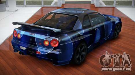 Nissan Skyline R34 GT-R V-Spec S6 für GTA 4