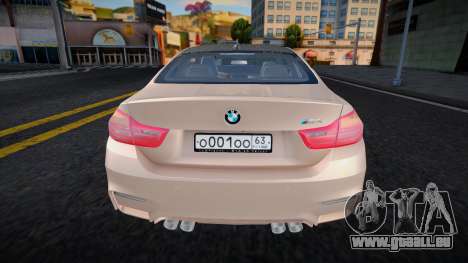 BMW M4 (White RPG) pour GTA San Andreas