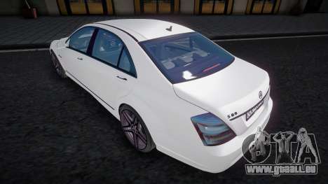 Mercedes-Benz W221 (White RPG) pour GTA San Andreas