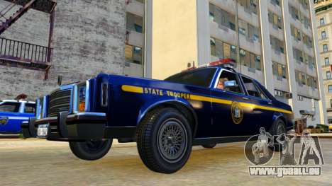Ford Granada 1979 New York State Police für GTA 4