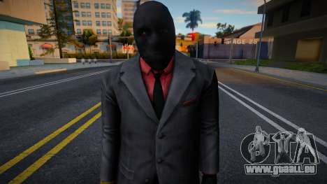 Black Mask Thugs from Arkham Origins Mobile v1 pour GTA San Andreas