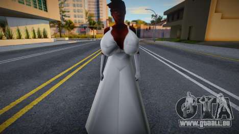 Thicc Female Mod - Wedding Outfit pour GTA San Andreas