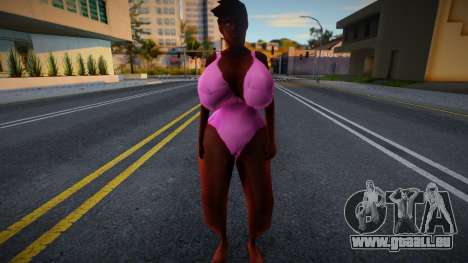 Thicc Female Mod - Swimming Outfit für GTA San Andreas