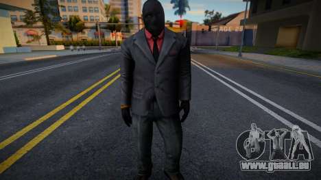 Black Mask Thugs from Arkham Origins Mobile v1 pour GTA San Andreas