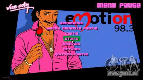 Fernando (Emotion 98.3) HD pour GTA Vice City