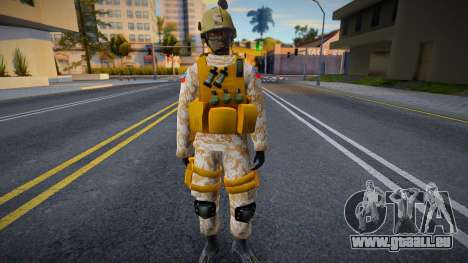 Soldat chilien de boe pour GTA San Andreas