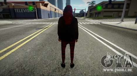 Fille aux cheveux roux 3 pour GTA San Andreas