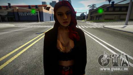 Fille aux cheveux roux 3 pour GTA San Andreas