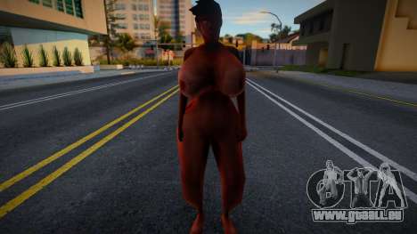 Thicc Female Mod - Without Outfit pour GTA San Andreas