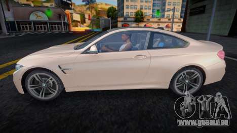 BMW M4 (White RPG) pour GTA San Andreas