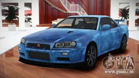 Nissan Skyline GT-R R34 QX S6 für GTA 4