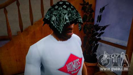New CJ Gang-Black Bandana pour GTA San Andreas